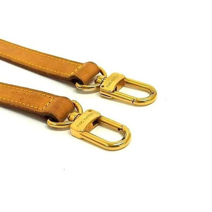 Louis Vuitton Leather Bag Shoulder Strap Beige — view 3