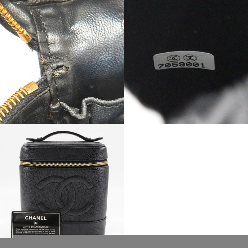 Chanel Vanity Caviar Skin Ladies Handbag