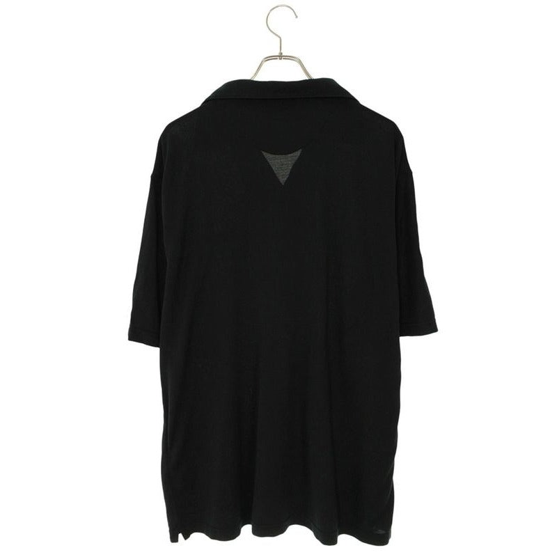 Prada Ujn850 S000 16 JM Triangle Patch Pigeon Short Sleeve Shirt XL — view 2