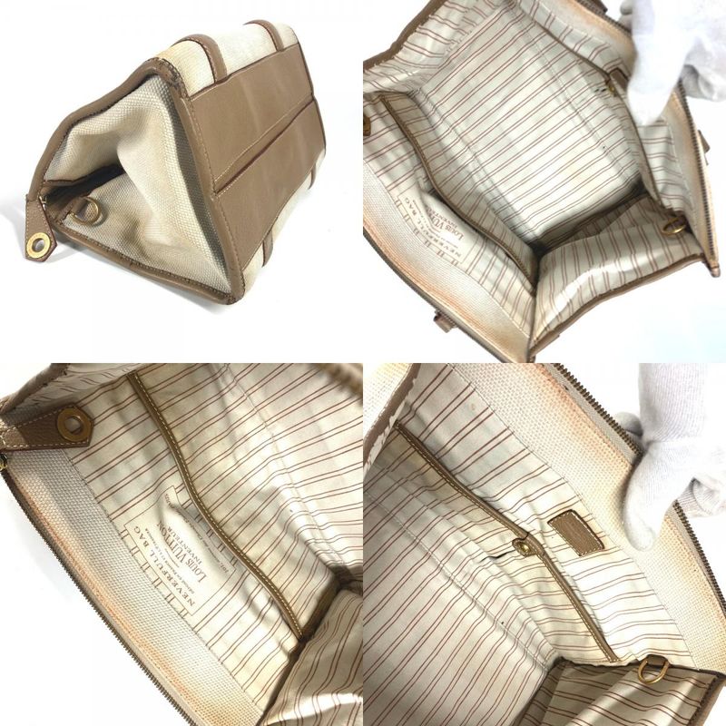 Louis Vuitton Tote Bag Sac Neverfull 30 M48822 Canvas/leather Beige