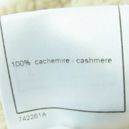 Chanel Cashmere CC Logo Knit Cap Beige 2 — view 11