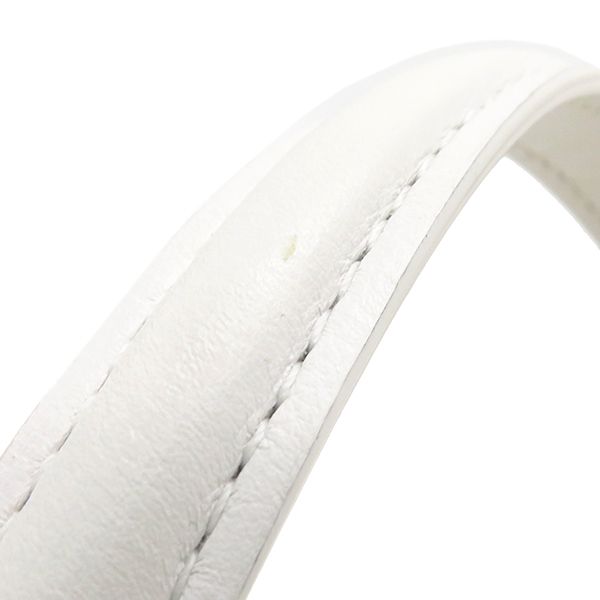 Chanel Shoulder Bag Mini Beauring Bag Lambskin White Gold Hardware Chain