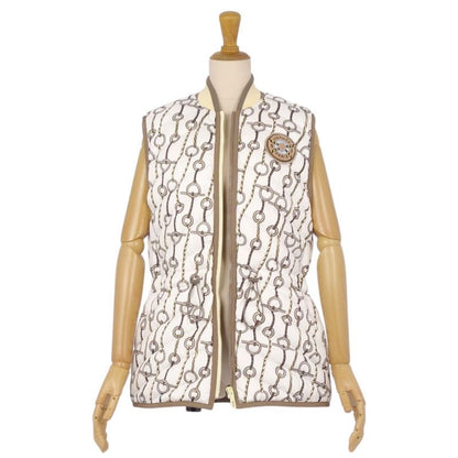 Hermes 23AW Belt Gilet Down Vest Zip Up
