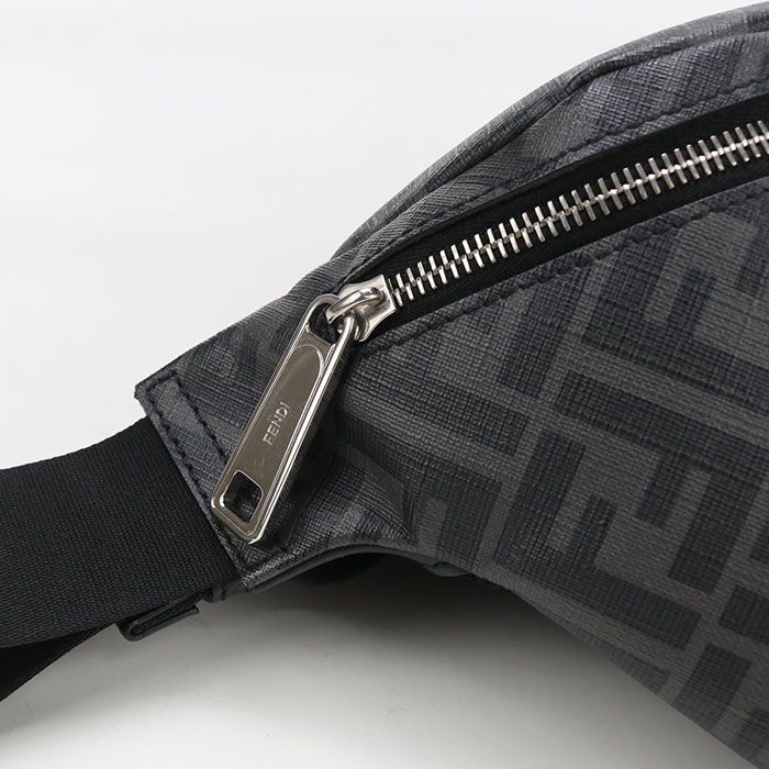 Fendi Belt Bag Diagonal 7va434 Body Bag PVC Men's