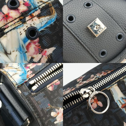 Christian Diorchristian Dior Solayama Robot Dinosaur Black And Multicolor Nylon