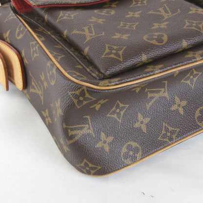 Louis Vuitton M51163 Shoulder Bag Monogram Canvas Brown