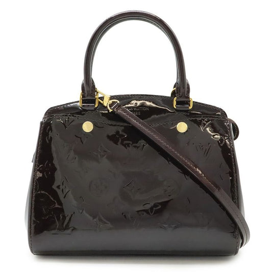 Louis Vuitton Monogram Vernis PM Handbag Mini Bag 2-Way Shoulder Enamel Calf