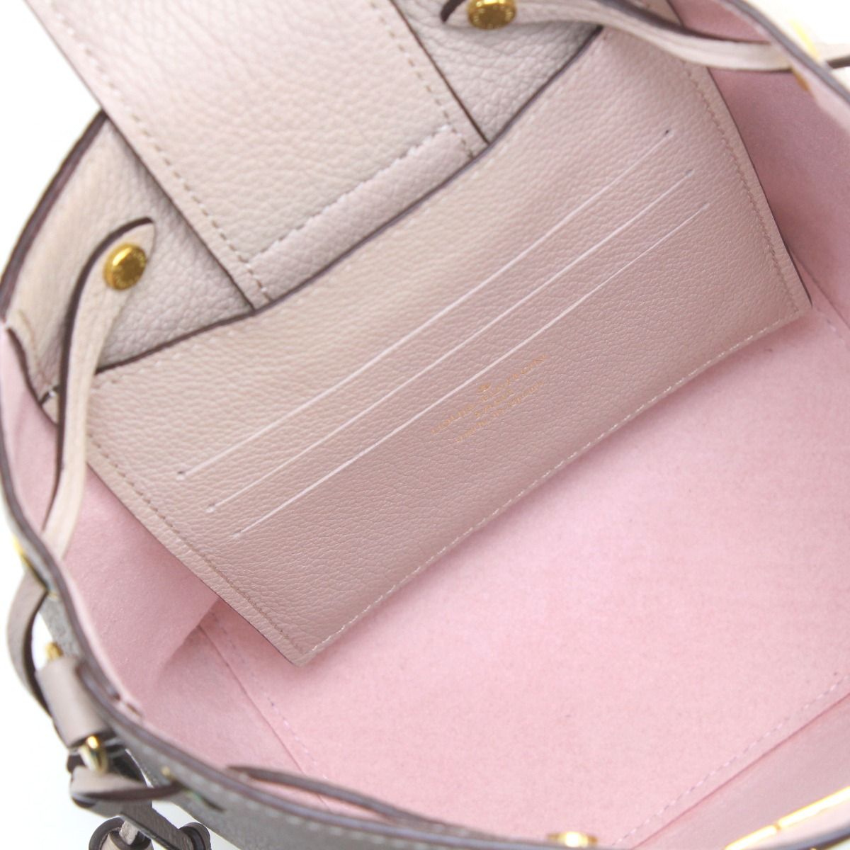 Louis Vuitton Nano Rock Me Bucket Shoulder Bag M69205 Beige