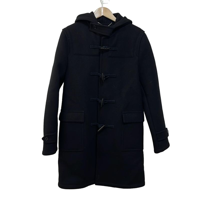 Saint Laurent Paris Duffle Coat For Men - 535303 Black Long Sleeves / 2018 /