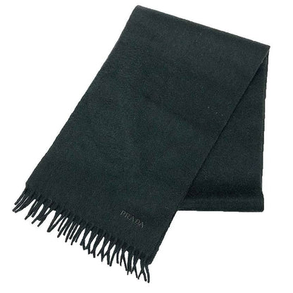 Prada Scarf Wool Cashmere Moss Green