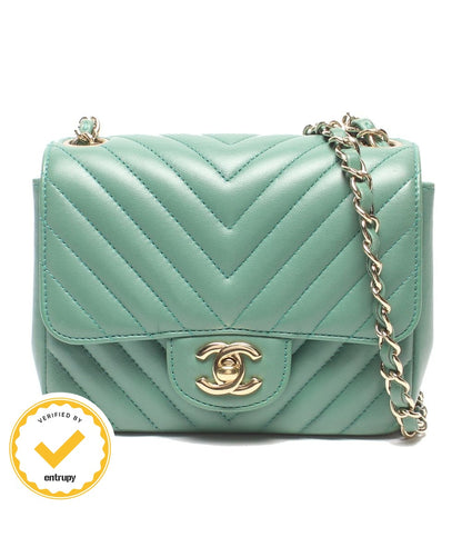 Chanel Chain Shoulder Bag Crossbody Gold Stitch Blanc Single Flap 23