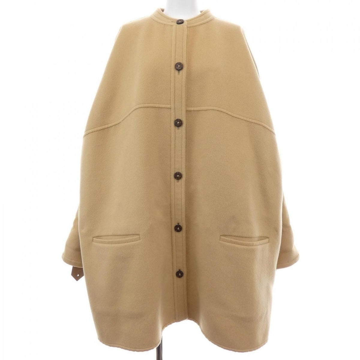 Louis Vuitton Boxy Button Up Coat