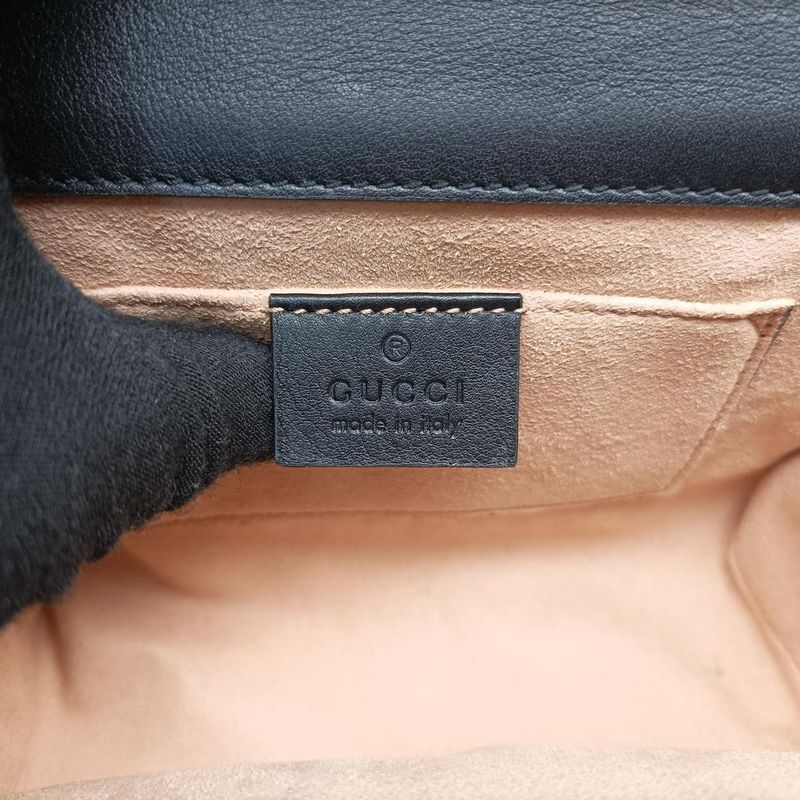 Gucci Padlock Beige And Black PVC Coated Canvas 409487 A030968460