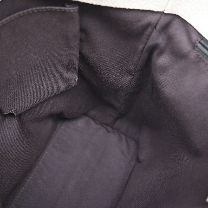 Gucci Shoulder Tote Bag GG Pattern Brown Canvas Leather 64ka689