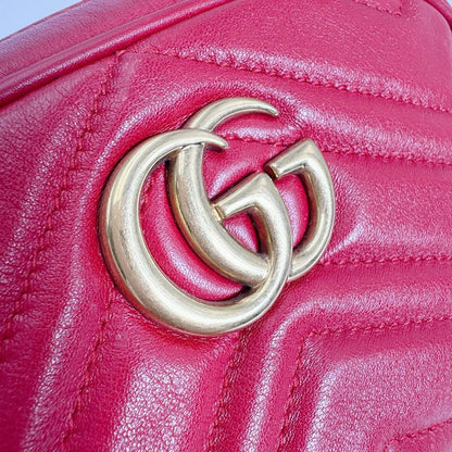 Gucci 476434 Body Bag GG Marmont Body Bag Gucci Red