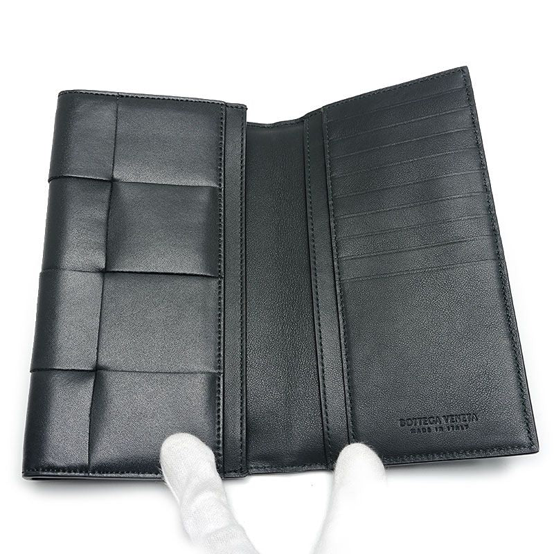 Bottega Veneta Cassette Bi-fold Billfold In Black *none Change Purse