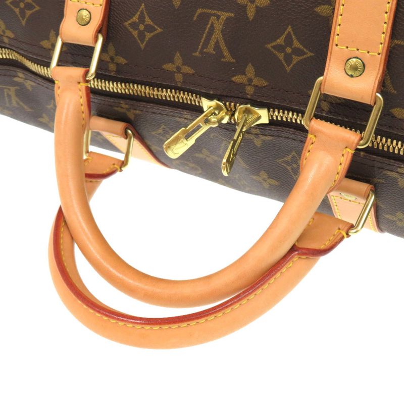 Louis Vuitton Keepall Bandoliere 60 Monogram M41412 Boston Bag LV 0683 Louis