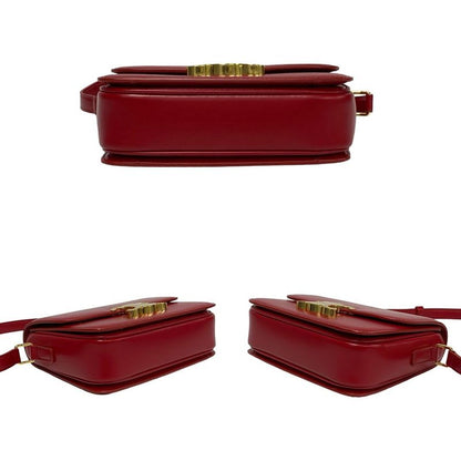 Celine Teen Triomphe Logo Hardware Leather