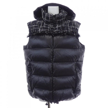 Chanel Down Vest Black