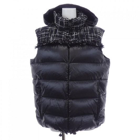 Chanel Down Vest Black