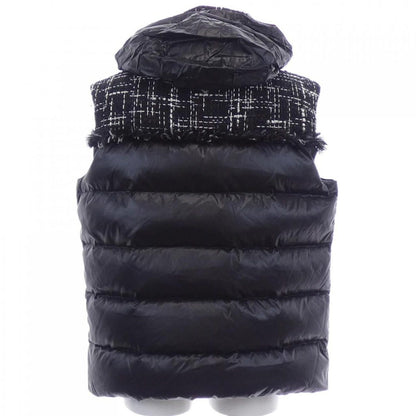 Chanel Down Vest Black — view 2