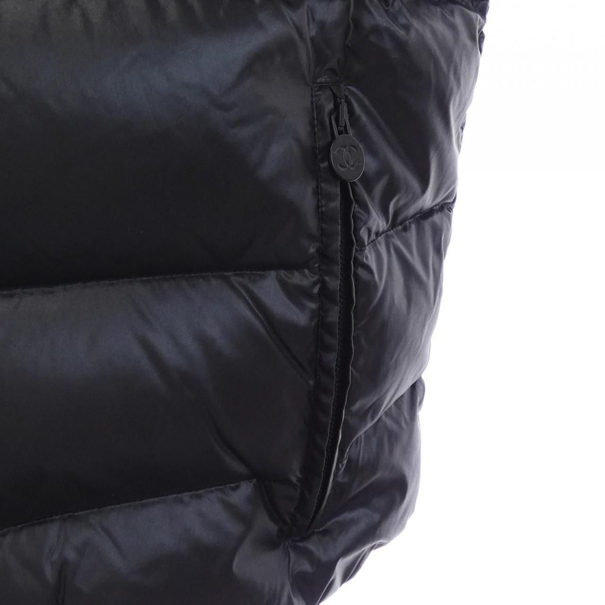 Chanel Down Vest Black — view 7