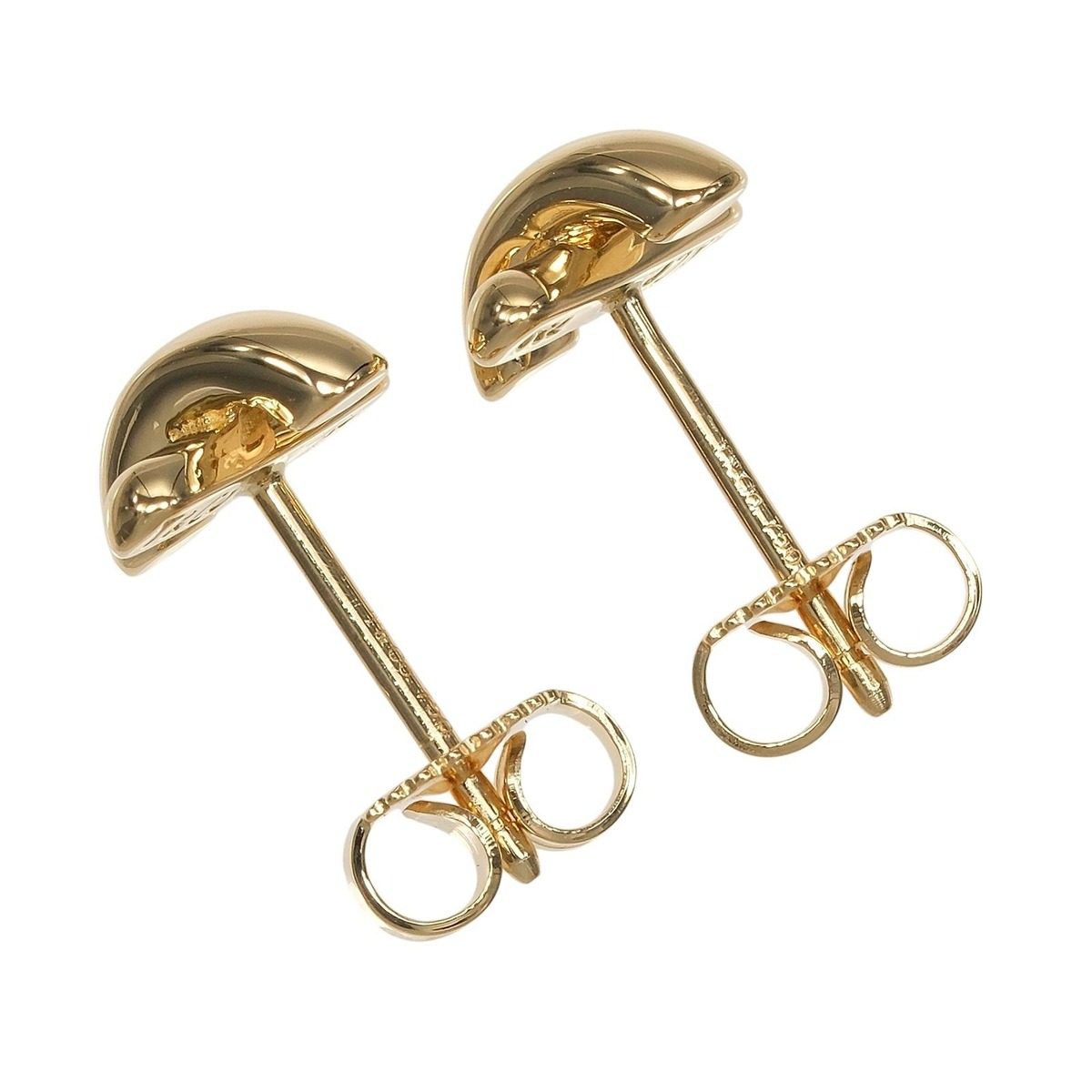 Tiffany & Co Cross Stitch 18k Yellow Gold Earrings — view 5