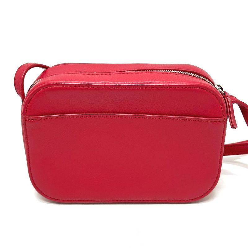 Balenciaga Shoulder Bag Everyday 552372 Leather Red