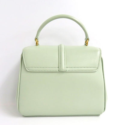 Celine Mini 16 Seise 197983bey.29ja Jade Calfskin 2way Handbag