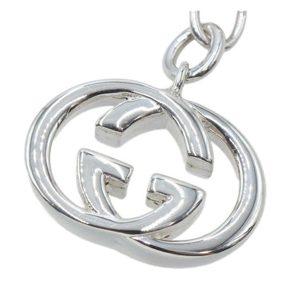 Gucci SV 925 Silver Interlocking G Logo Bracelet — view 4