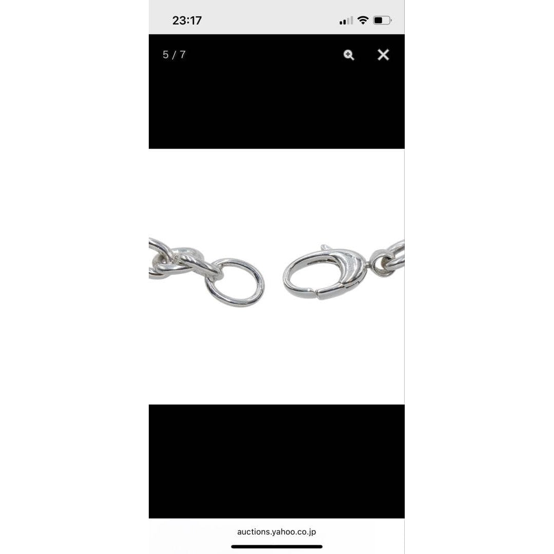 Gucci SV 925 Silver Interlocking G Logo Bracelet — view 5