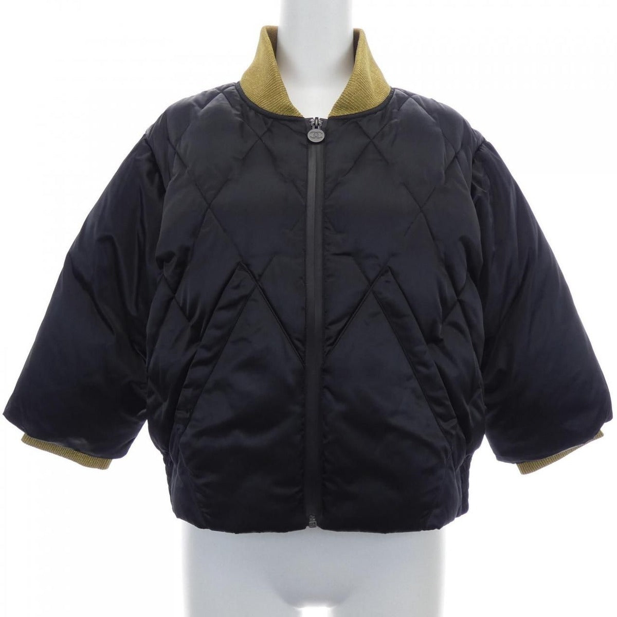 Chanel Down Jacket Black 36