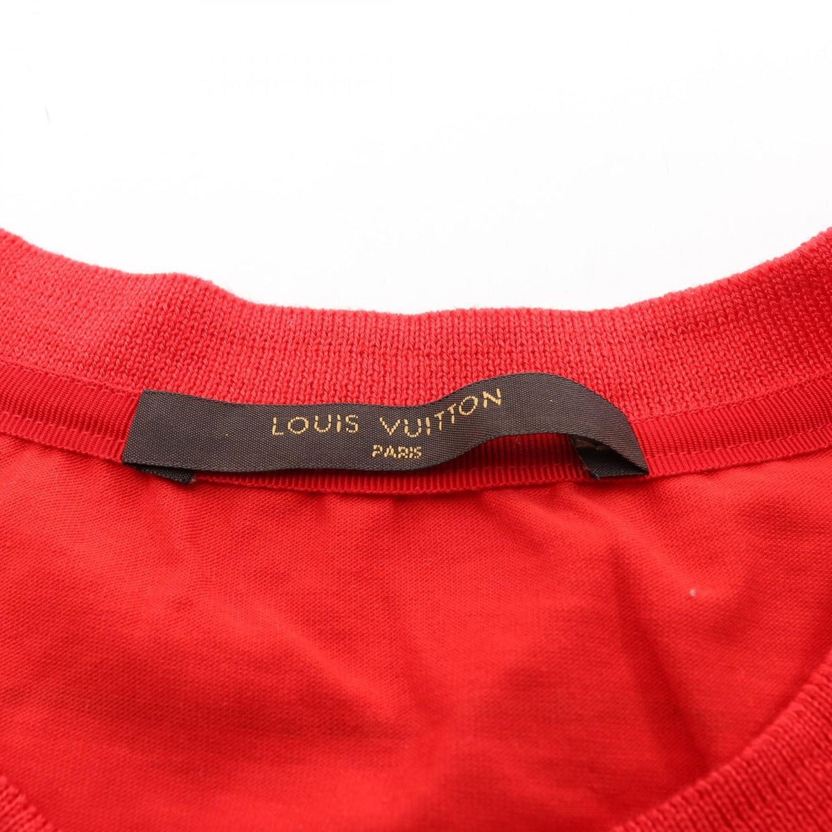 Louis Vuitton Short Sleeve T-Shirt LV Embroidery Cotton B — view 3