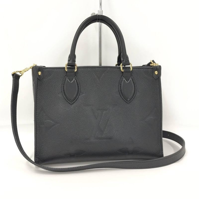 Louis Vuitton On The Go PM 2-Way Shoulder Handbag Monogram Empreinte