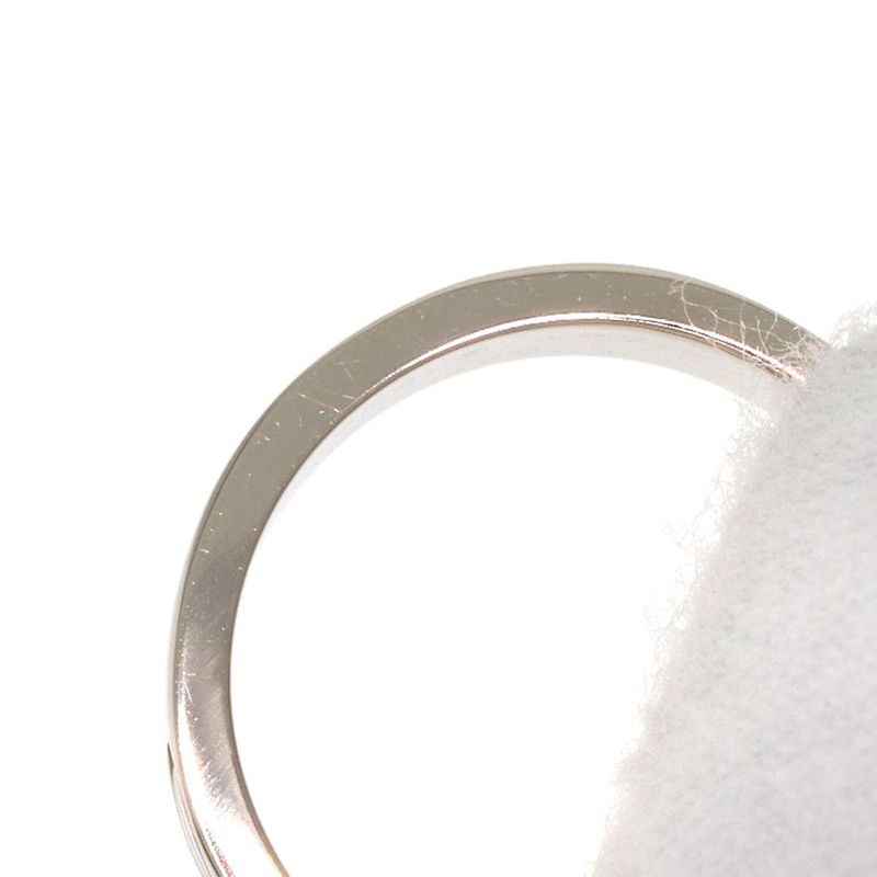 Cartier Love Ring #50 Ring - 18K White Gold Ladies