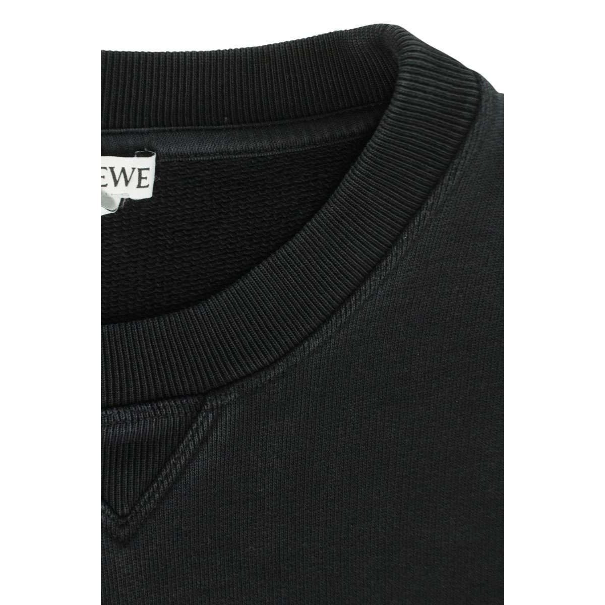 Loewe Anagram Embroidery Crew Neck Sweatshirt — view 3