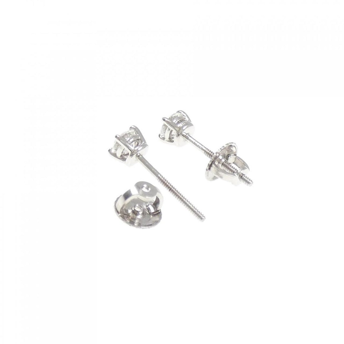 Tiffany & Co. Solitaire Earrings — view 3