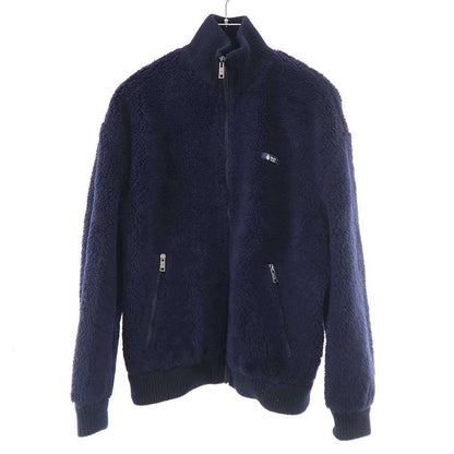 Prada Shearling Fleece Jacket Navy XS