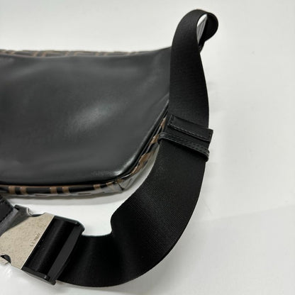 Fendi Body Bag Zucca 7va434 Leather Brown