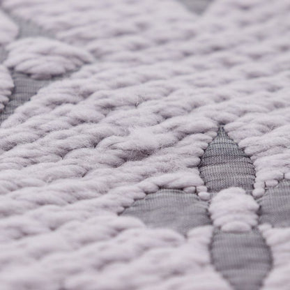 Louis Vuitton Echarpe - Logomania Wool And Silk Gripe Lou Gray Gm0168 Unisex