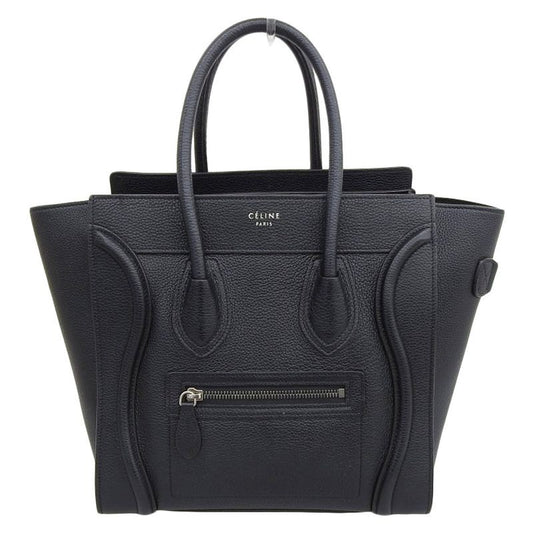 Celine Luggage Micro Shopper Handbag