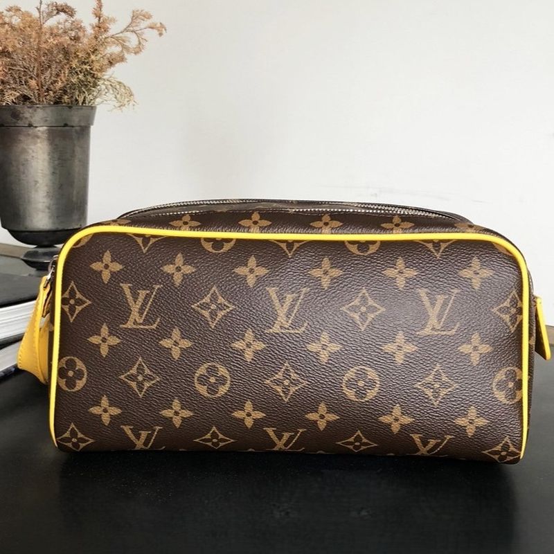 Backpack / Louis Vuitton Dopp Kit M46764 Second Bag Monogram Canvas Brown Men's
