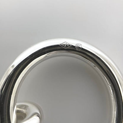 Hermes Bracelet Chaine D'ancre MM 15 Frames Silver Excellent Condition Ag