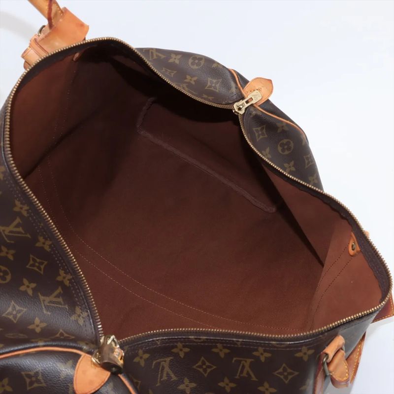 Louis Vuitton Monogram Keepall 60 M41422 Leather Boston Bag Business Travel