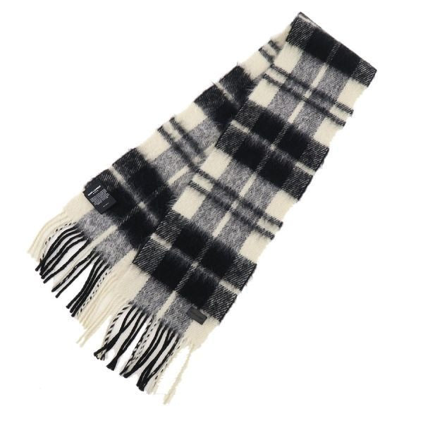 Saint Laurent Paris Scarf Wool Black