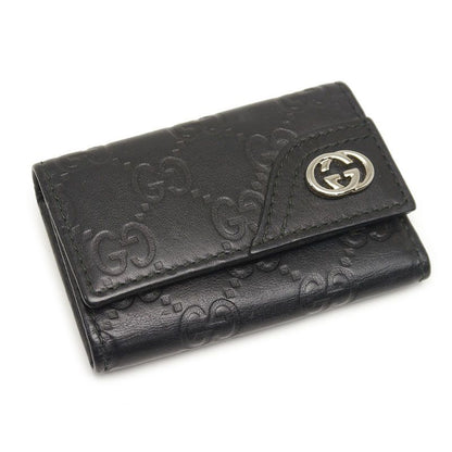 Gucci Interlocking G Leather Key Case 6 Keys 181680
