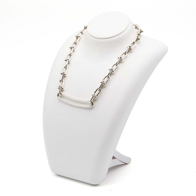 Tiffany & Co Tiffany & Co Hardware Link Necklace 925 Choker 79.5g Box With Case