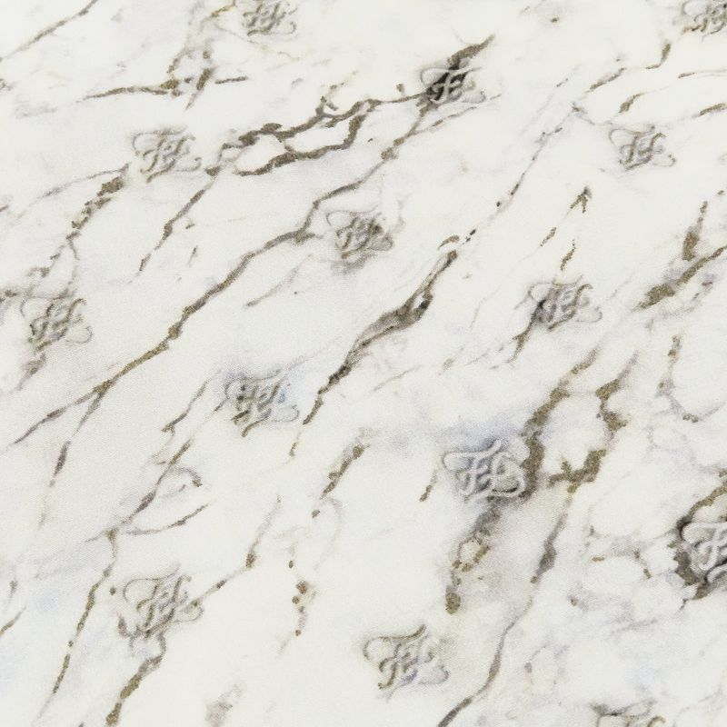 Unused 21 Fendi Calligraphy Ff Logo Zucca Asymmetrical Flared Skirt Long Mimore