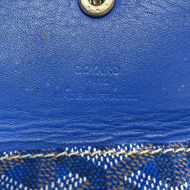 Goyard Saint Louis PM Blue×white×multi Leather