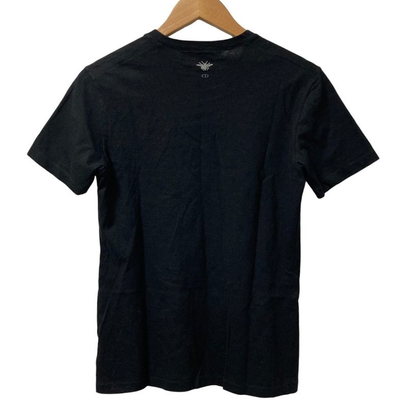 Christian Dior J'adior 8 Print Short Sleeve T-Shirt XS Black Women Used